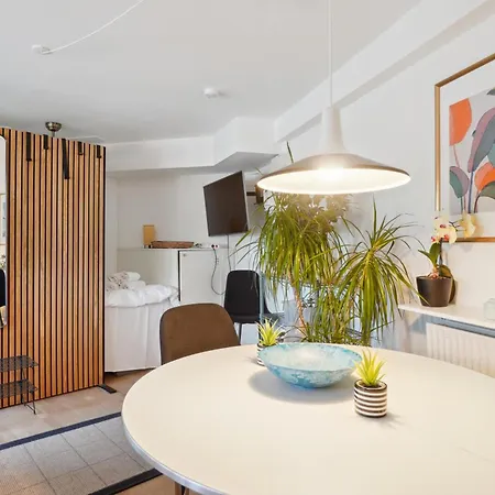 Apartment Minimalistisk Studiolejlighed I Centrum Af *